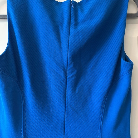 Diane Von Furstenberg Blue Sleeveless Dress - Picture 5 of 15